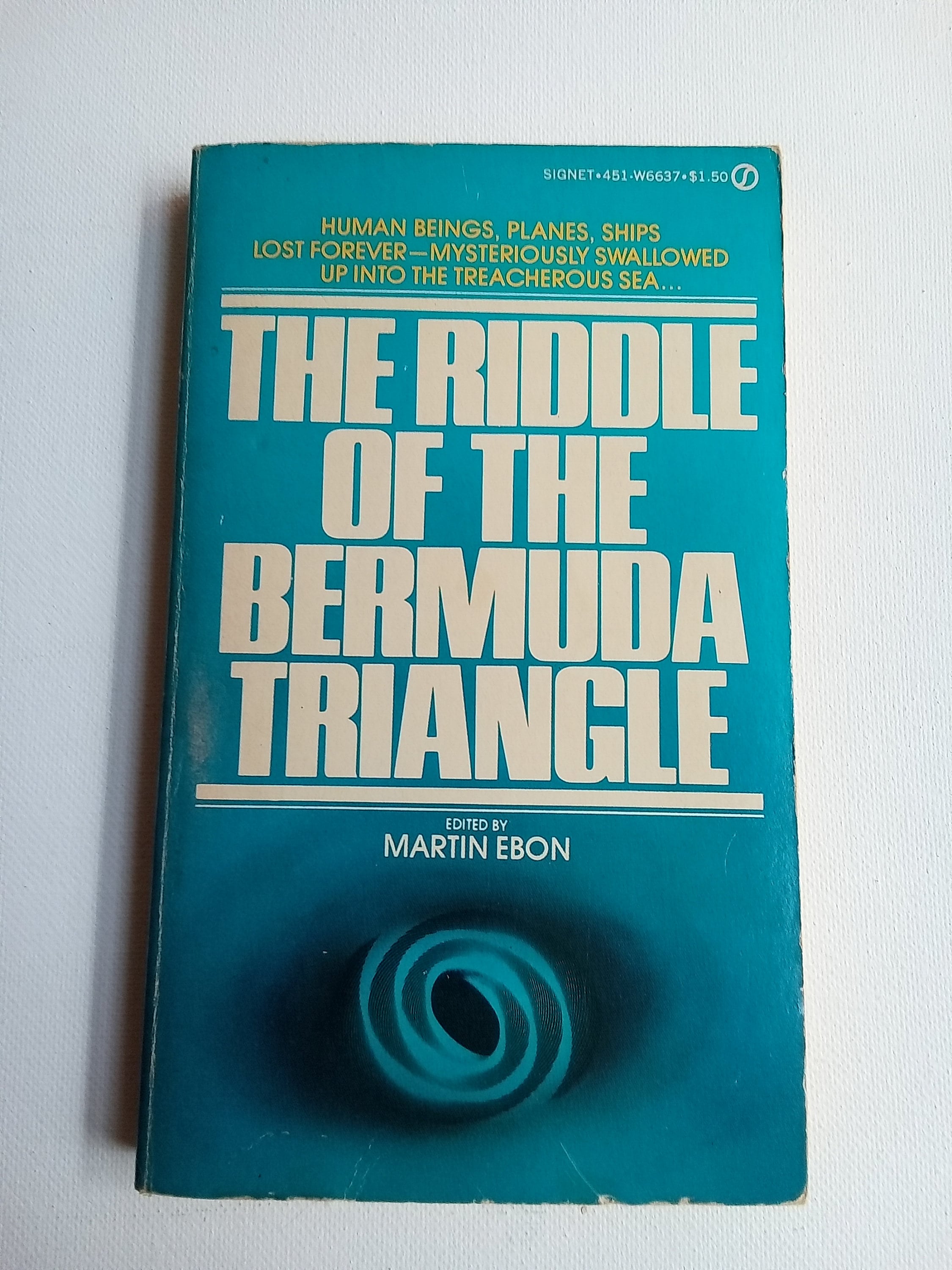 The Riddle of the Bermuda Triangle by Martin Ebon Vintage - Etsy