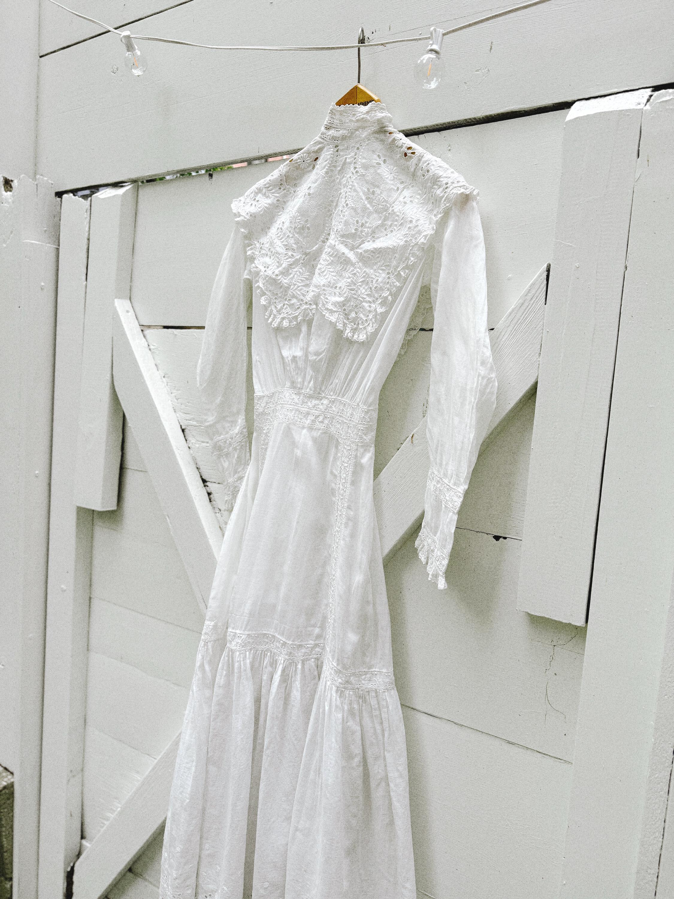 Antique calico dress - Etsy 日本