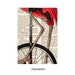 Flamingo Print Animals on Bicycle Poster Bicycling One Wheel - Etsy