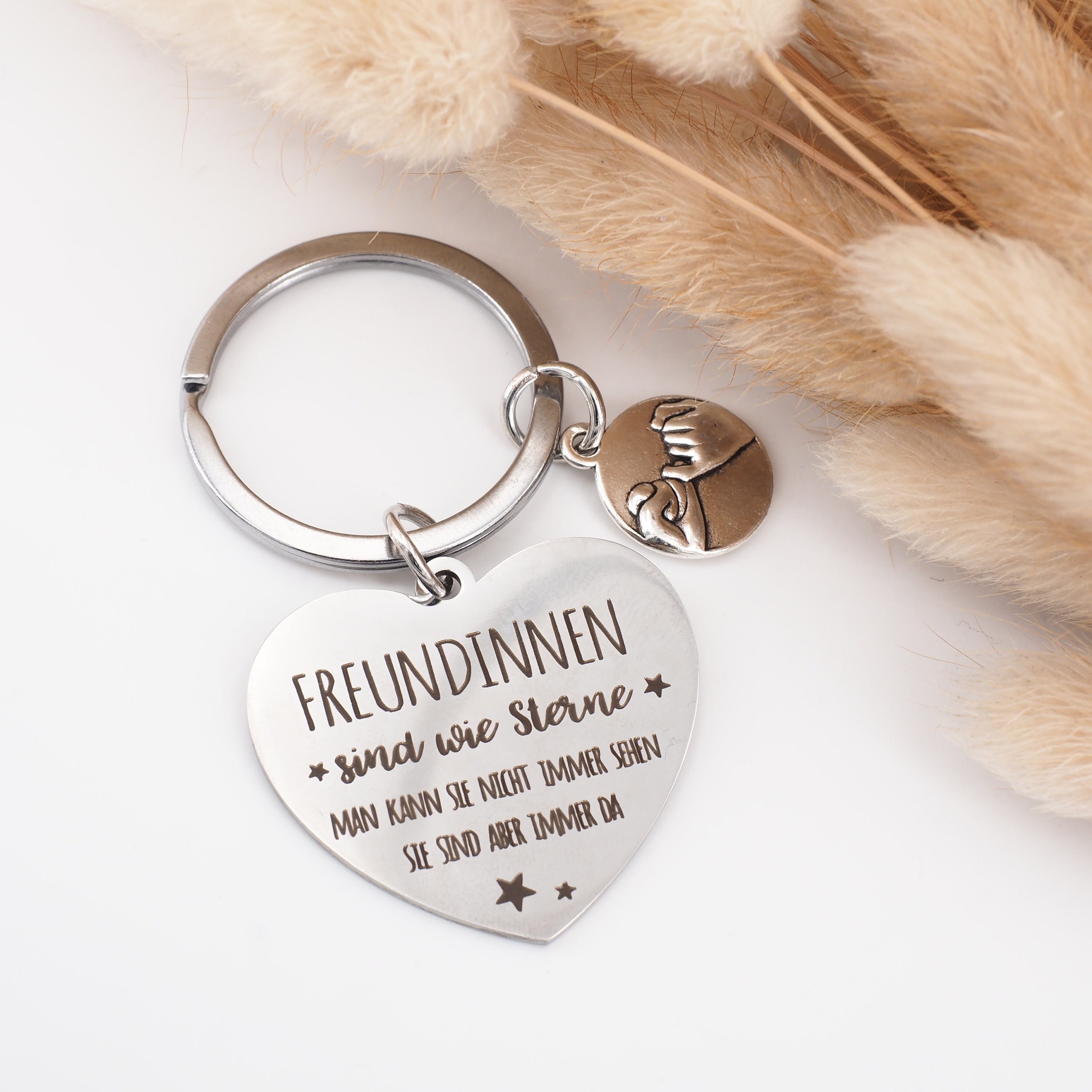 Cup Handtaschen-Anhänger Für Beste Freundin – 8,2 Cm, Mit Abnehmbarem Deckel Als Lippenstifthalter, 2er-Set