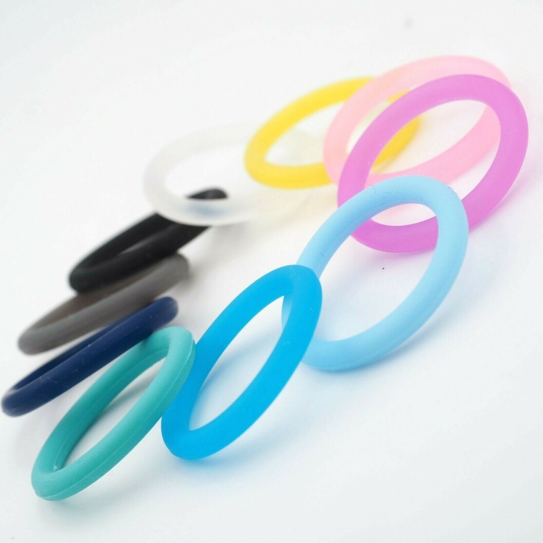 10 X Silicone Ring Silicone Adapter for Pacifier Chains - Etsy