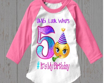 Emoji Birthday Shirt