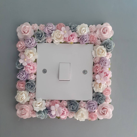 Floral Light Switch Surround Light Switch Cover Home Decor Etsy UK