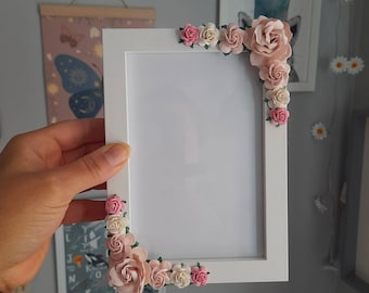 5 by 7-inches Oval White Crystal Victorian Flower Family Picture Frame 5 x 7 Inch, Flowers Homesweeter1900 5 by 7-inches Oval White Crystal Victorian Flower Family Picture Frame 5 x 7 Inch, Flowers Homesweeter1900