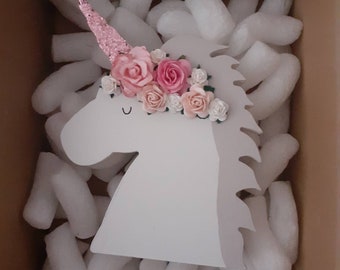 Unicorn decor • kids room • unicorn gift • pastel party decor • unicorn gift for girl • nursery unicorn decor • shelfie decoration