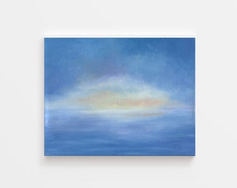 Sunset Painting - Ocean Painting - Ocean Art - Ocean Decor - Impressionist Painting - Oil Painting - Outer Banks Art - Sunrise Painting