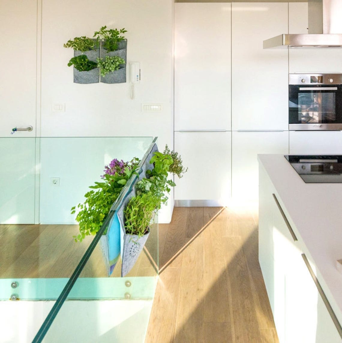 Railing Garden / Railing Planter / Gift / Planter / Herb Etsy