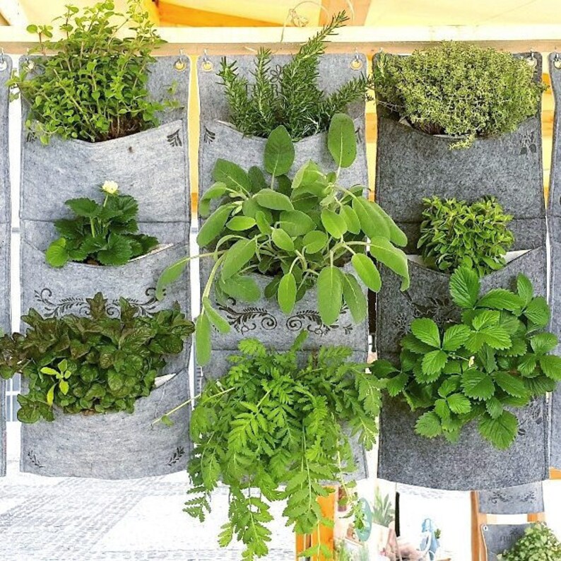 Jardinera vertical jardinera de pared jardinera regalo de | Etsy