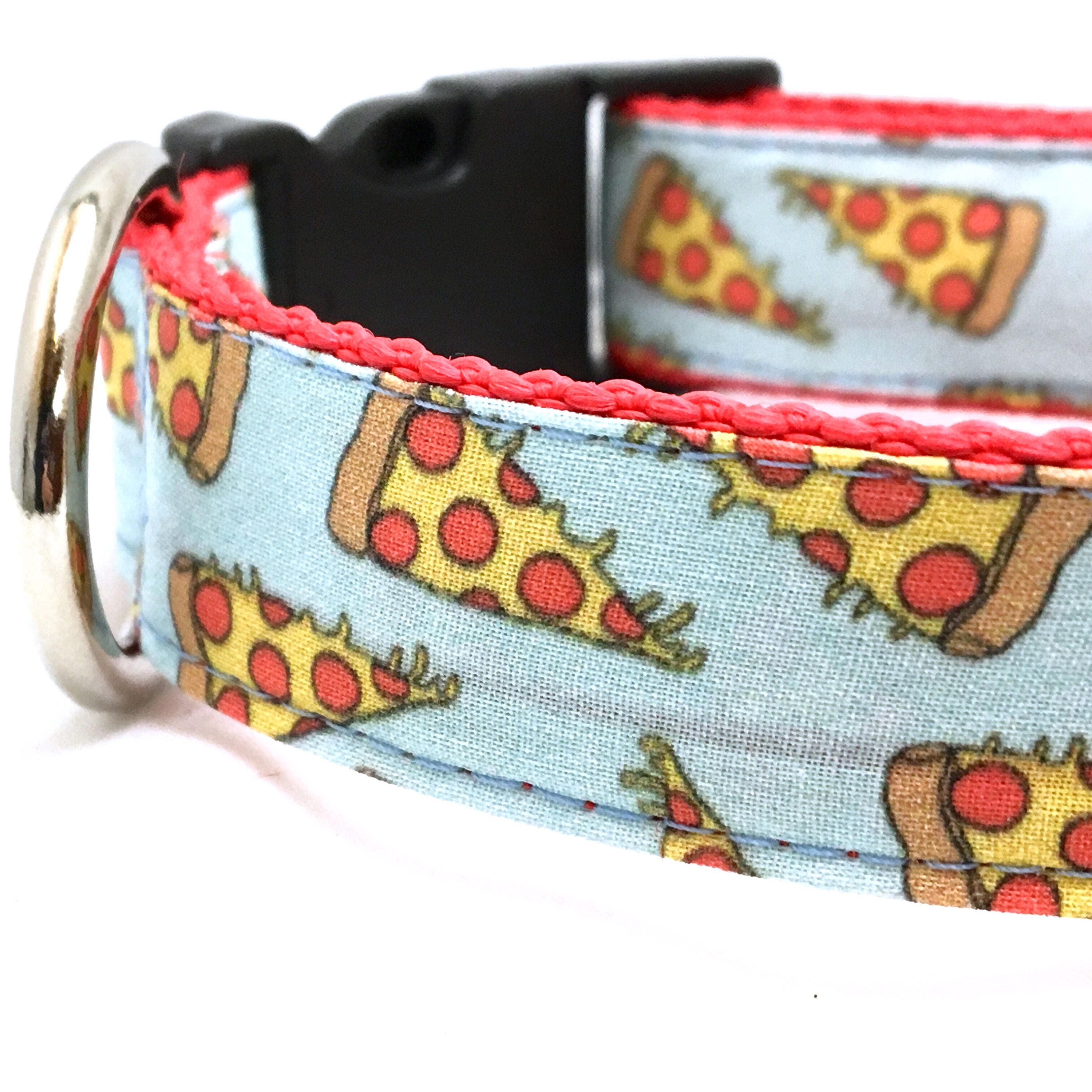 pizza dog collar