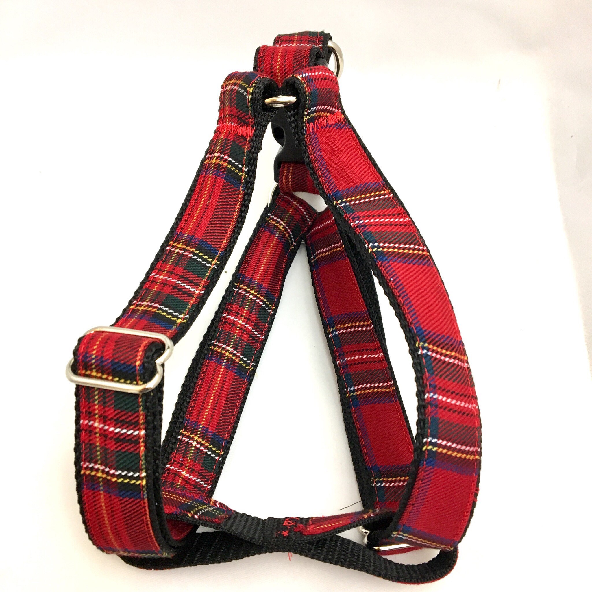 Red Scottish Tartan Plaid Dog Collar Royal Stewart Tartan Etsy