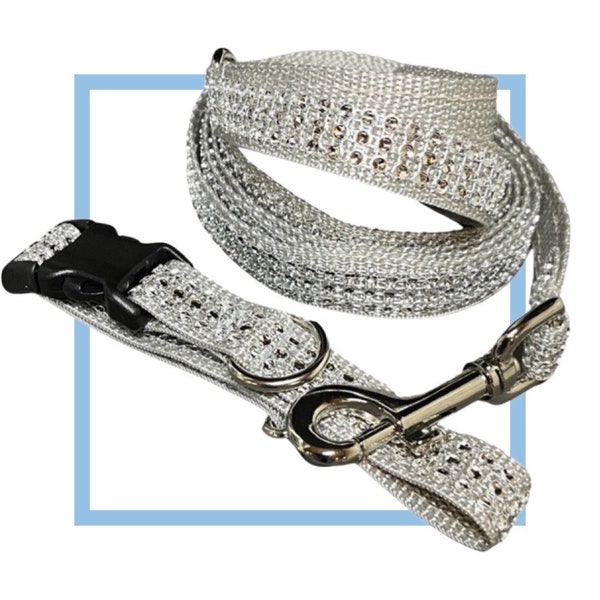 Rhinestone Dog Leash Etsy