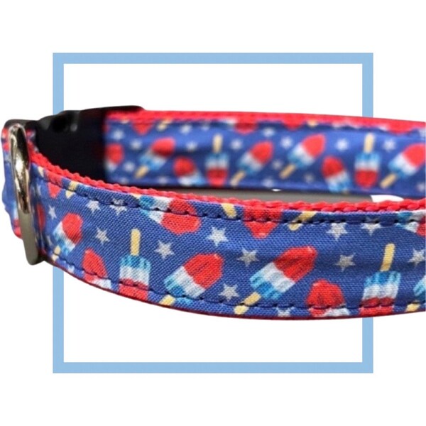 Patriotic Dog Collar Etsy