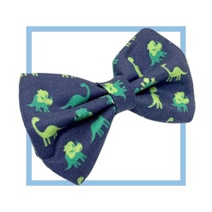 Dinosaur Parade Bow Tie for Dogs