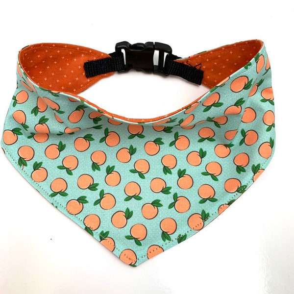 Peach Dog Bandana Etsy