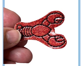 Lobster Felt Dog Collar Charm