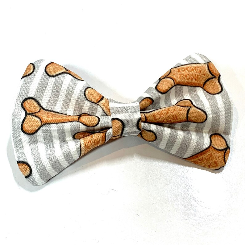 dog bone bow tie