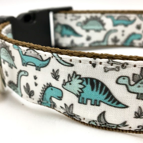 Dinosaur Dog Collar Dinosaur Dog Harness & Leash Etsy