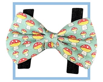 Mushroom Bow Tie for Dogs