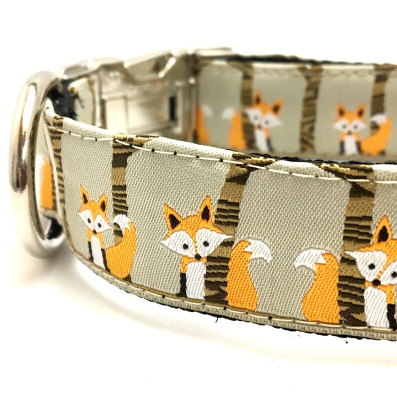 Cute Fox Dog Collar Personalized Dog Collar Fox Harness & Etsy