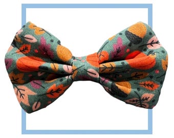 Fall Themed Bow Tie for Dogs