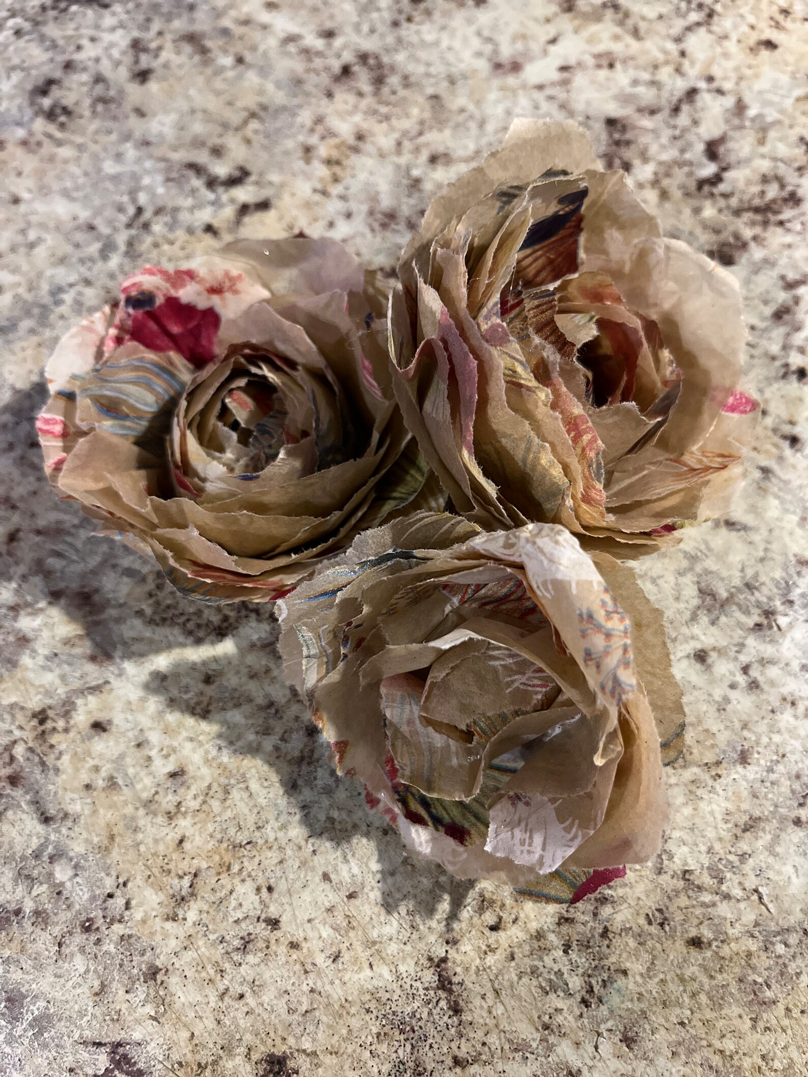 Elegant Tissue Paper Roses Set of 3 - Etsy
