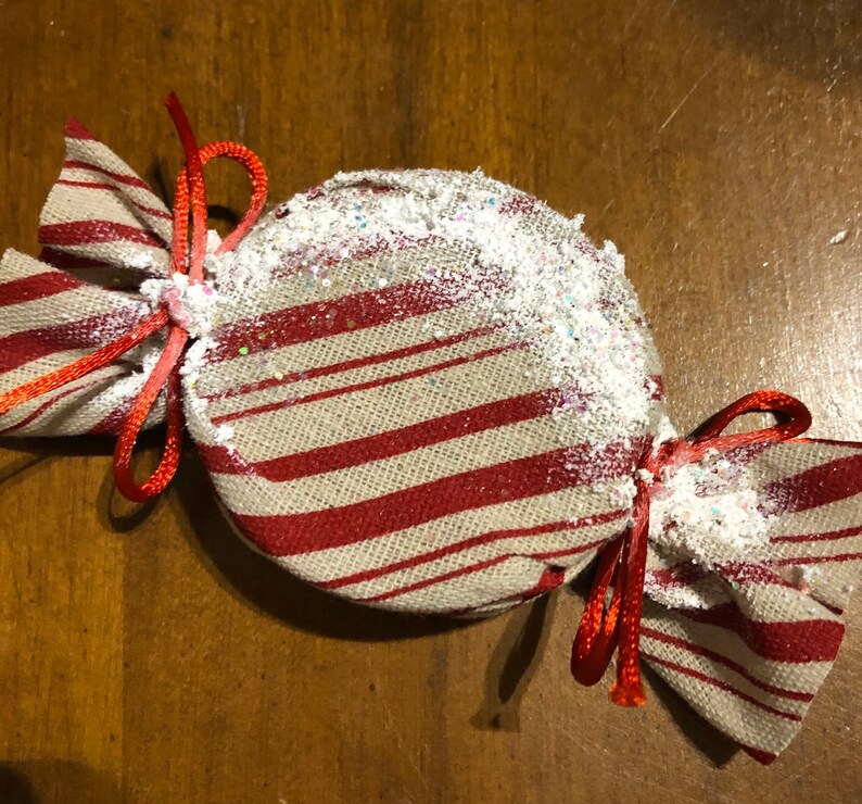 Peppermint Bowl Filler,peppermint Decor, Christmas Bowl Filler,holiday