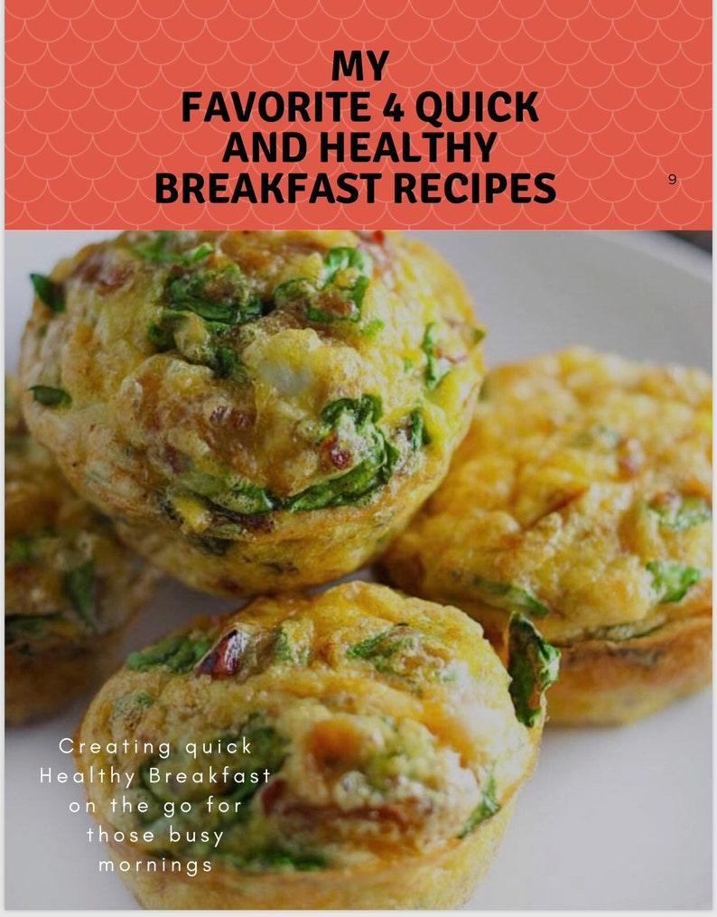 Favorite 4 Quick Breakfast on the Go - Etsy