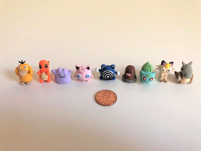 pokémon clay figures