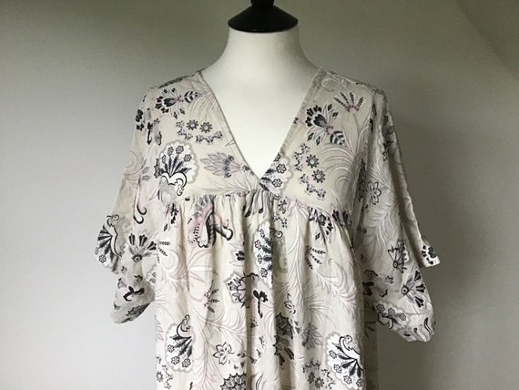 Ladies Linen Dress For Sale ! Beige,Pink,Blue Flor