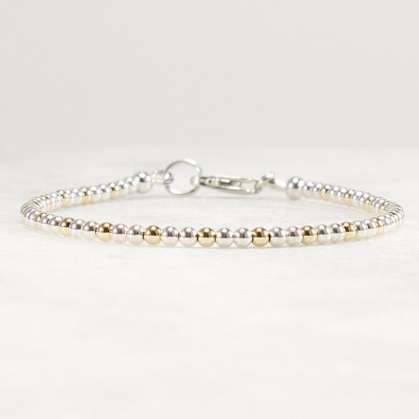 Mixed Metal Pattern Bracelet Package - 26SS main image 0