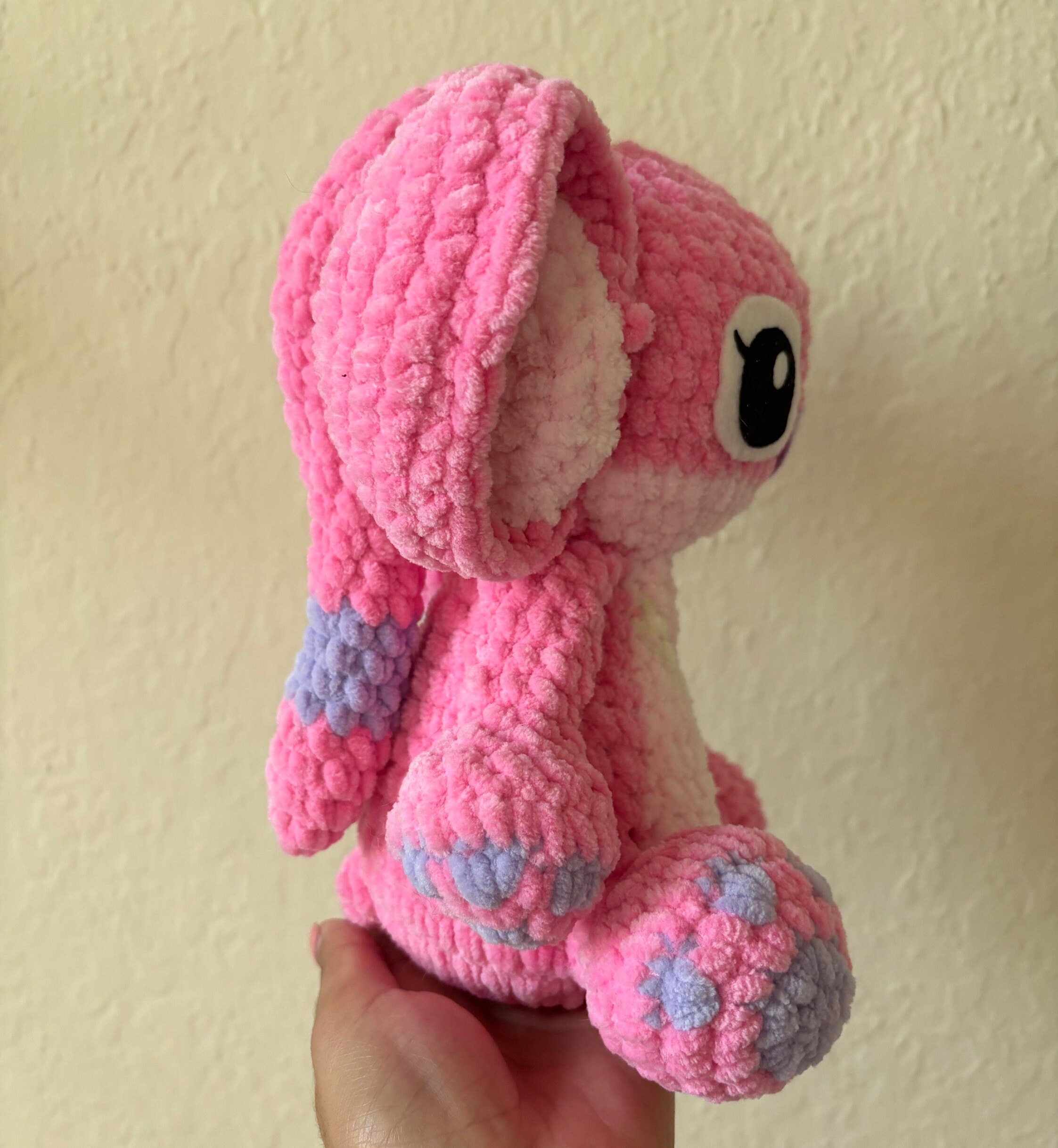 Stitch Angel Plush / Pink Alien / Lilo / Angel Character / One of a ...