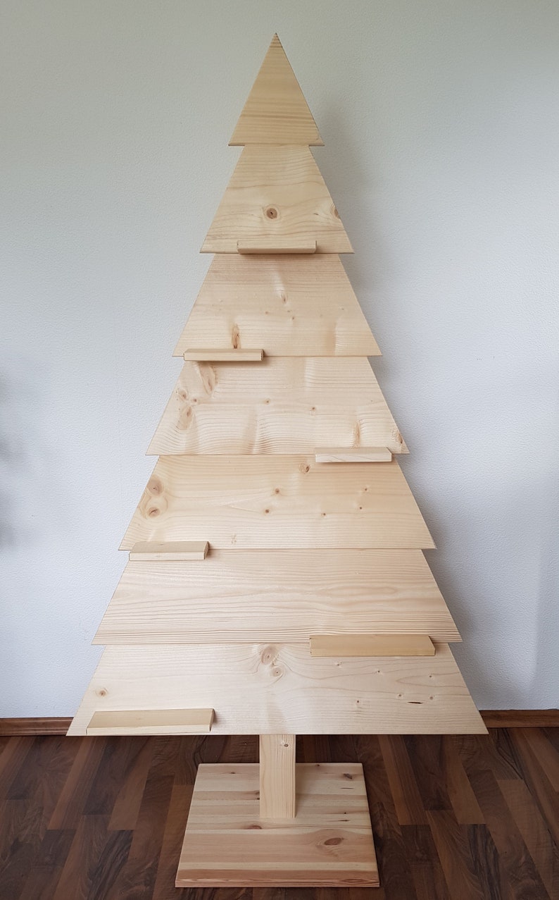 Holz Weihnachtsbaum 160cm Holzbaum Deko Objekt handgemacht ... Holz Weihnachtsbaum 160cm Holzbaum Deko Objekt handgemacht ...