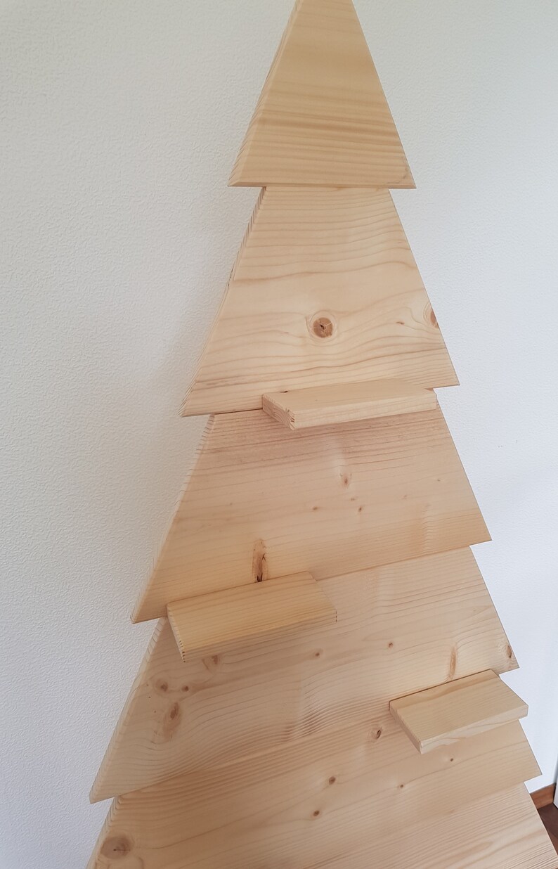 Holz Weihnachtsbaum 160cm Holzbaum Deko Objekt handgemacht ... Holz Weihnachtsbaum 160cm Holzbaum Deko Objekt handgemacht ...