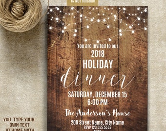 Downloadable Invites Etsy