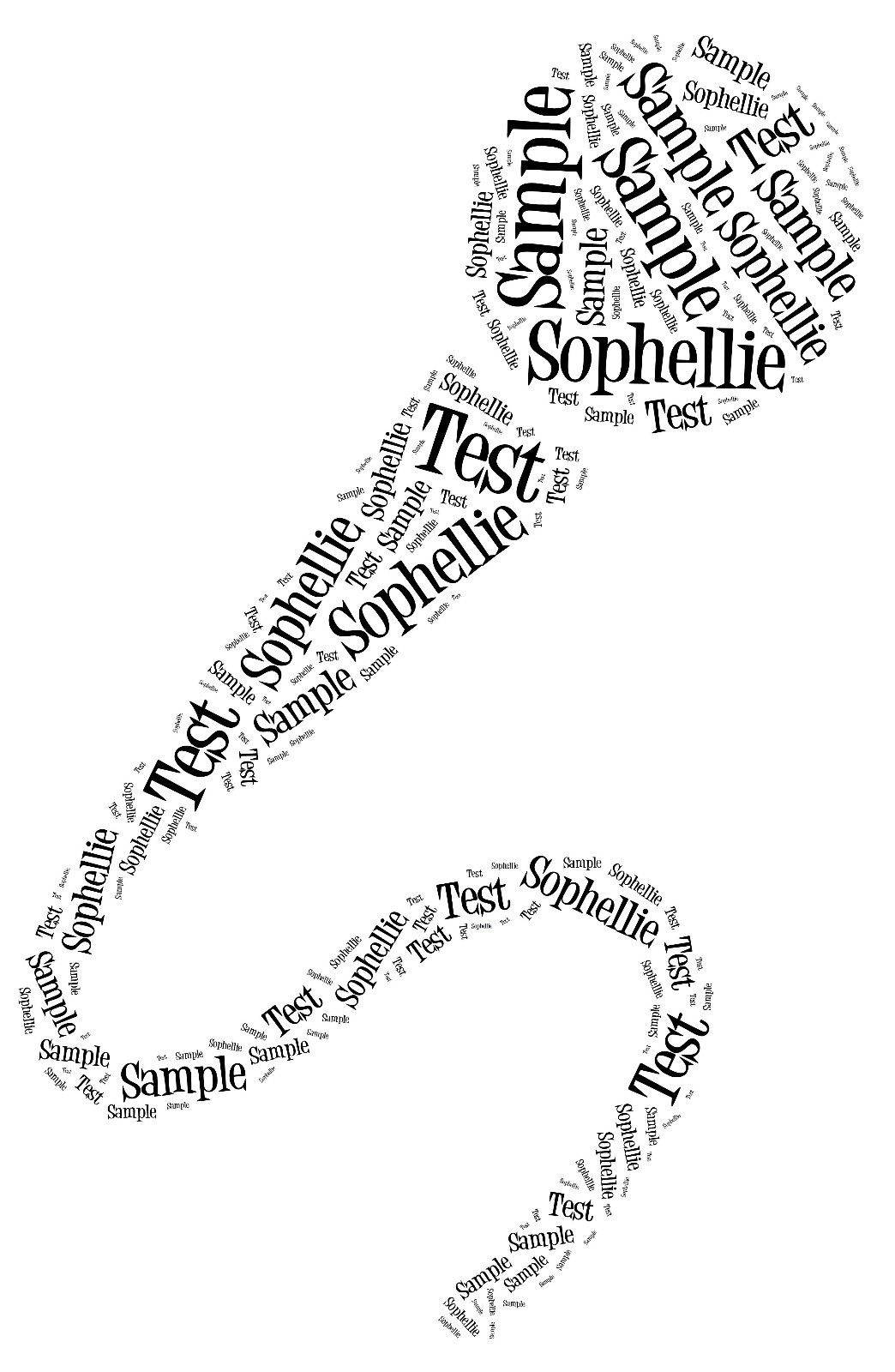 Microphone Word Art Personalised Gift. Free P&P Etsy UK