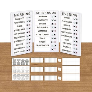 Checklist Board: Memory Loss Aid, Dementia & Alzheimer&#39;s Activities