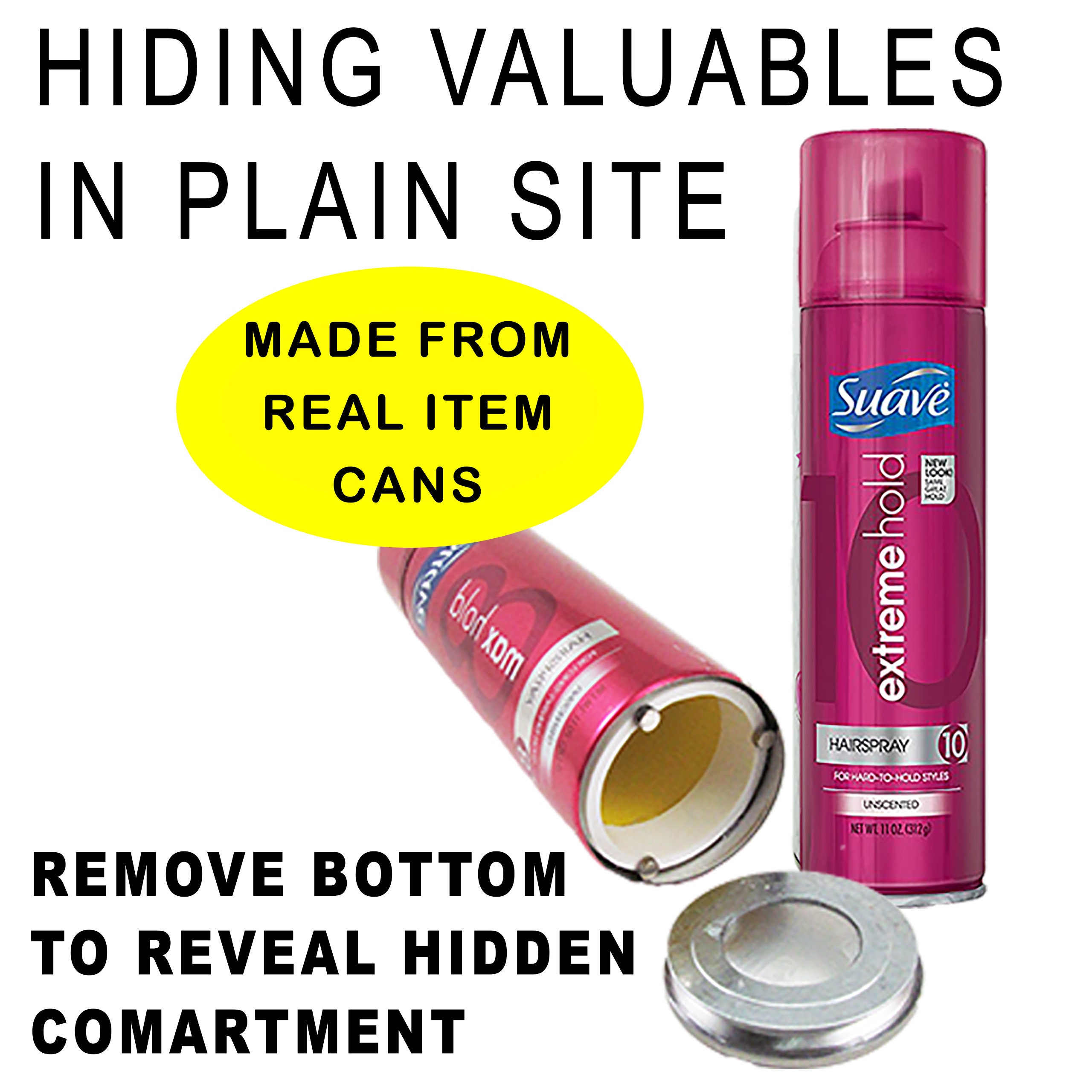 Diversion Safe Large Secret Stash Can Hidden Hide Storage Etsy