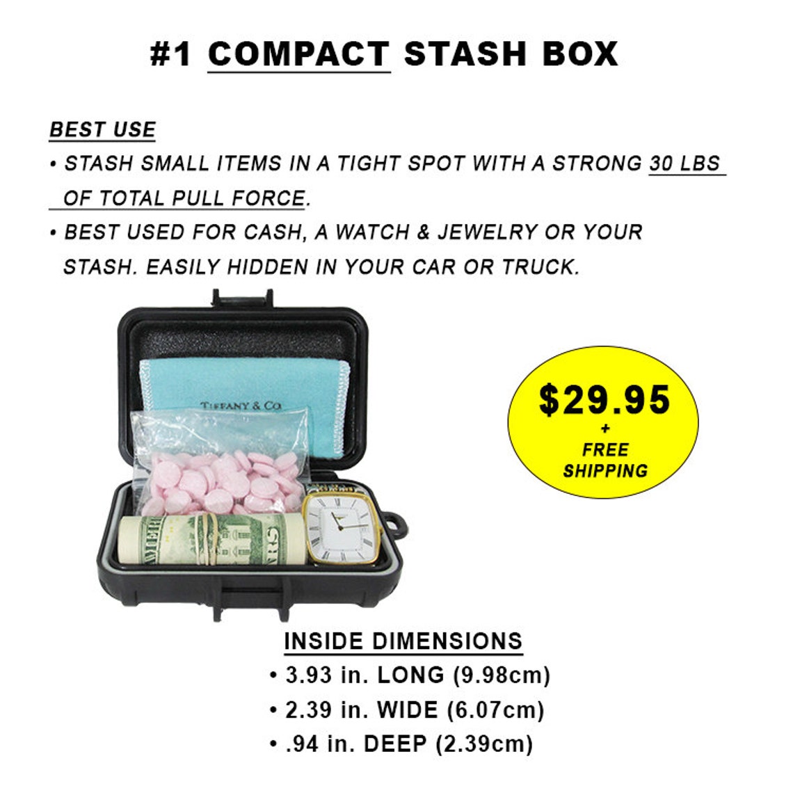 STASH BOX Hidden Safe Home Can Secret Case Diversion Etsy