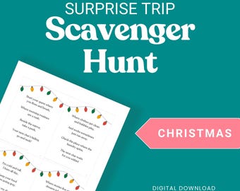 Kerstvakantie onthullen speurtocht | Verrassingsreis (digitale download)