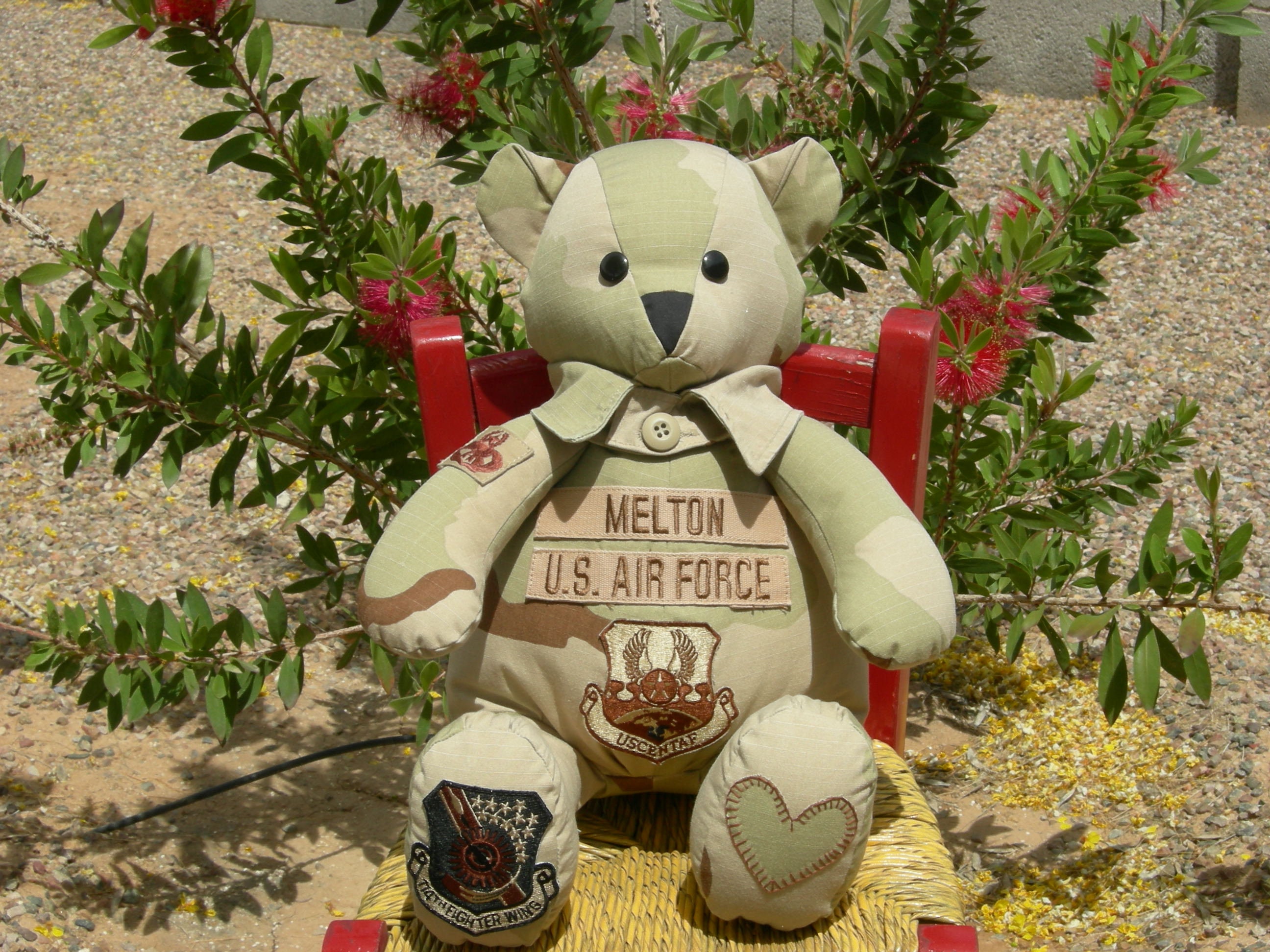 Air Force Teddy Bear Etsy
