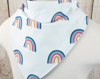 Rainbow Bandana Bib