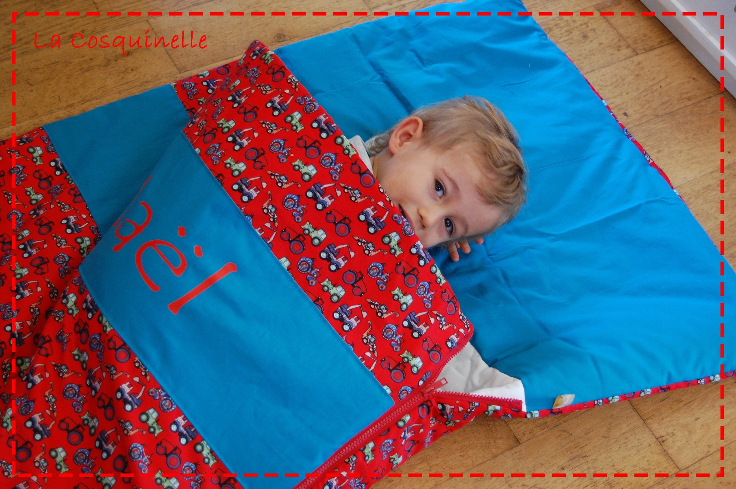 Sac de couchage molletonné Maternelle Personnalisé | Etsy