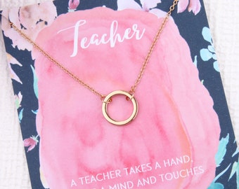 end of year teacher gift, teacher appreciation, thank you teacher, back to school, teacher jewelry, inspirational gift