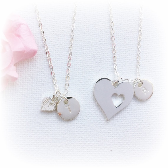 matching mom daughter necklaces