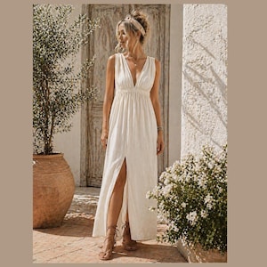 white christmas dresses Ivory Lace Trim Casual Dress -| Cottagecore Summer Outfit Beige(Pre-Sale 25days) / Xs
