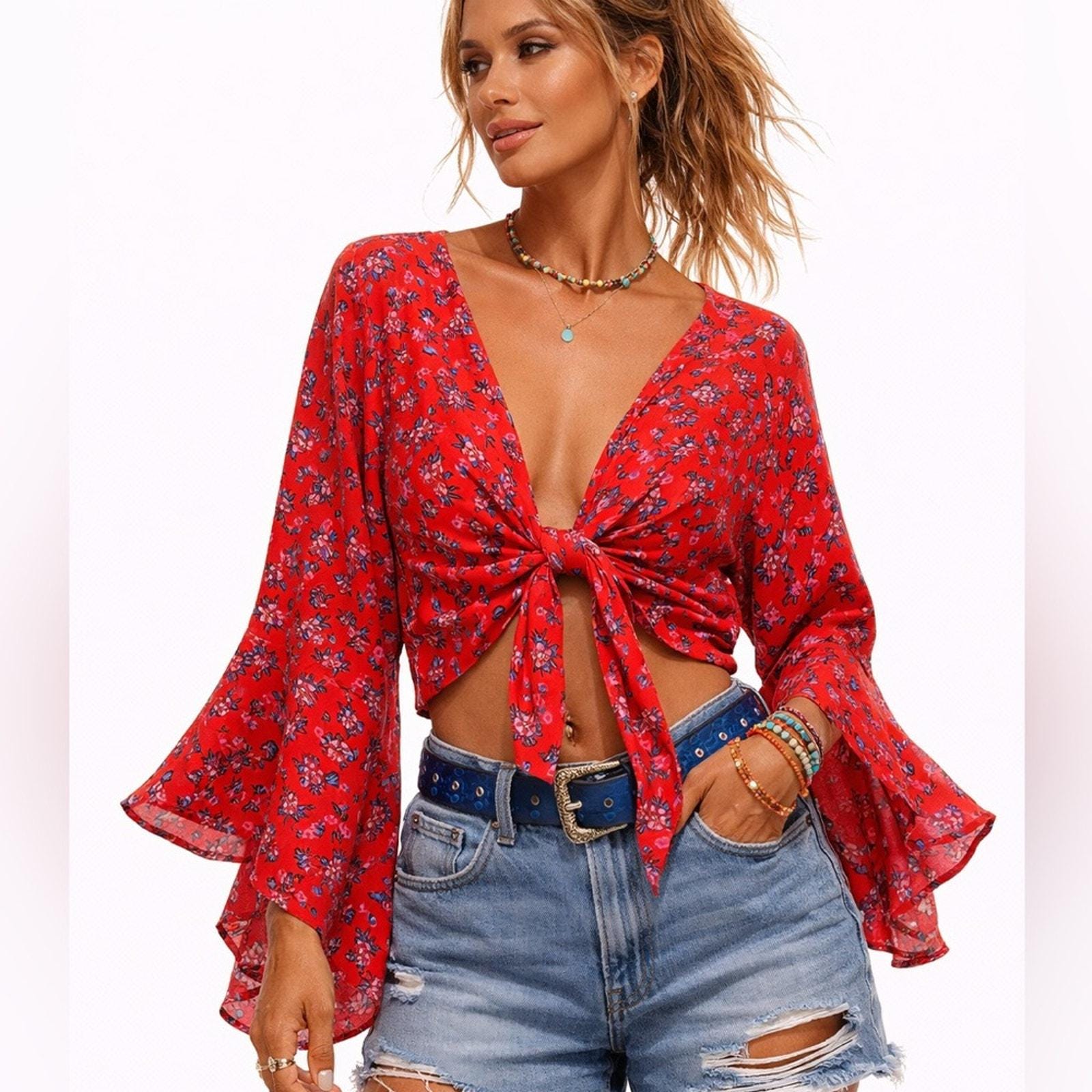 Chemise boutonnée western rose à carreaux Wrangler, moyenne