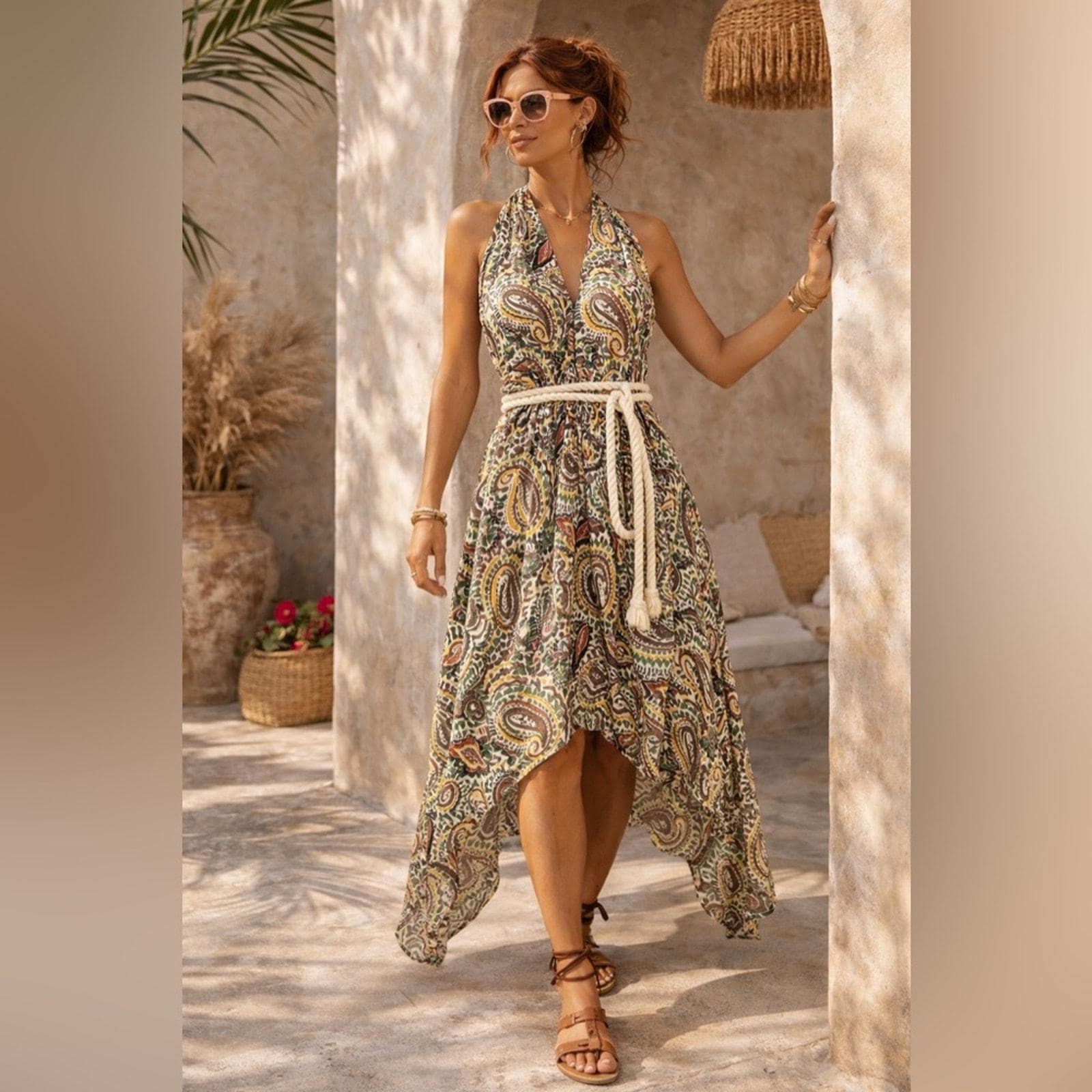 Greek Vacation Summer Dresses - Etsy