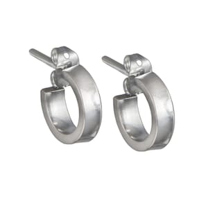 Sterling Silver Hoop Earrings - Small Hoops, Huggies
