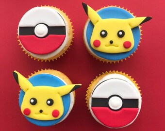 Fondant Pokemon Etsy