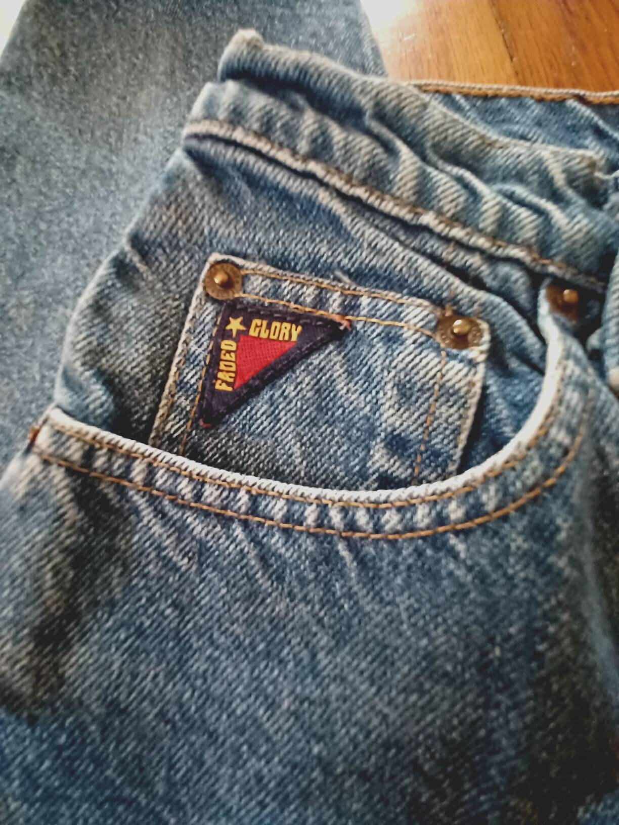 Vintage Stone Washed High Waisted Mom Jeans Size 12 by Faded Vintage Stone Washed High Waisted Mom Jeans Size 12 by Faded